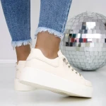 Női tornacipő 3WL50 Bézs » MeiShoes.ro