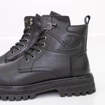 Férfi bakancs 9005 Fekete » MeiShoes.ro