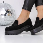 Női alkalmi cipő 3LE20 Fekete » MeiShoes.ro