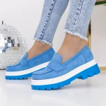 Női alkalmi cipő 3LE20 Kék » MeiShoes.ro