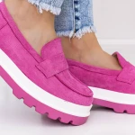 Női alkalmi cipő 3LE20 Rózsaszín » MeiShoes.ro