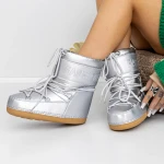 Női UG bakancs 3LT6 Ezüst » MeiShoes.ro