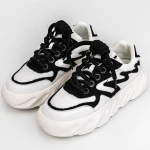Férfi sportcipő 3SZ17 Fekete » MeiShoes.ro
