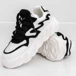 Férfi sportcipő 3SZ17 Fekete » MeiShoes.ro