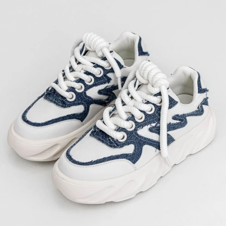 Férfi sportcipő 3SZ17 Világoskék » MeiShoes.ro