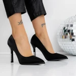 Stiletto cipő 3DC50 Fekete » MeiShoes.ro