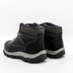 Férfi bakancs AM3686-1 Fekete » MeiShoes.ro