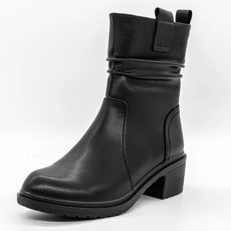 Tavaszi-őszi női csizma 80235-26 Fekete » MeiShoes.ro