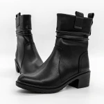 Tavaszi-őszi női csizma 80235-26 Fekete » MeiShoes.ro