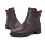 Tavaszi-őszi női csizma 90207-26 Burgundia » MeiShoes.ro