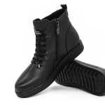 Tavaszi-őszi női csizma 955702 Fekete » MeiShoes.ro