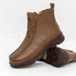 Tavaszi-őszi női csizma 8202 Barna » MeiShoes.ro