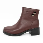 Tavaszi-őszi női csizma 2915Q08 Burgundia » MeiShoes.ro