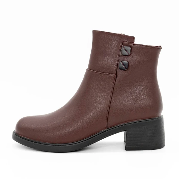 Tavaszi-őszi női csizma 2915Q06 Burgundia » MeiShoes.ro