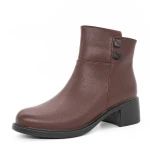 Tavaszi-őszi női csizma 2915Q06 Burgundia » MeiShoes.ro