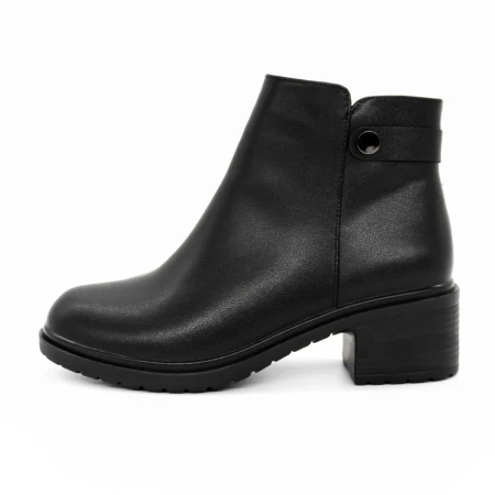 Tavaszi-őszi női csizma 80235-51 Fekete » MeiShoes.ro