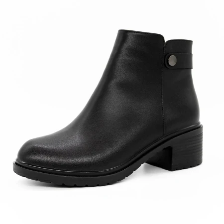 Tavaszi-őszi női csizma 80235-51 Fekete » MeiShoes.ro