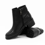 Tavaszi-őszi női csizma 80235-51 Fekete » MeiShoes.ro