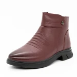 Puha női csizma M2688 Burgundia » MeiShoes.ro