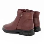 Puha női csizma M2688 Burgundia » MeiShoes.ro