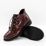 Tavaszi-őszi női csizma 3826G03 Burgundia » MeiShoes.ro