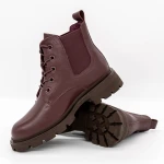 Tavaszi-őszi női csizma 50050 Burgundia » MeiShoes.ro