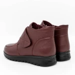 Puha női csizma M029 Burgundia » MeiShoes.ro