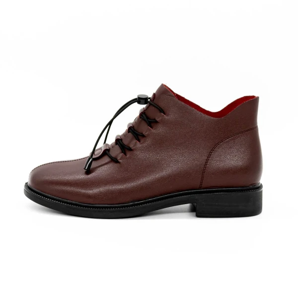 Tavaszi-őszi női csizma 3826Q03 Burgundia » MeiShoes.ro