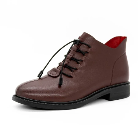 Tavaszi-őszi női csizma 3826Q03 Burgundia » MeiShoes.ro