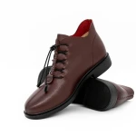 Tavaszi-őszi női csizma 3826Q03 Burgundia » MeiShoes.ro