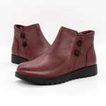 Puha női csizma M803 Burgundia » MeiShoes.ro