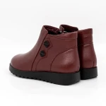 Puha női csizma M803 Burgundia » MeiShoes.ro