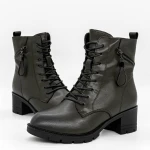 Puha női csizma 8023 Zöld » MeiShoes.ro