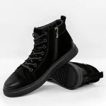 Férfi bakancs 8662-2 Fekete » MeiShoes.ro