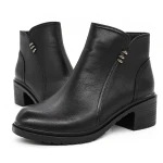 Tavaszi-őszi női csizma 80235-11 Fekete » MeiShoes.ro