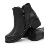 Tavaszi-őszi női csizma 80235-11 Fekete » MeiShoes.ro