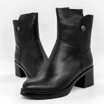 Tavaszi-őszi női csizma 220751 Fekete » MeiShoes.ro