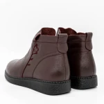 Tavaszi-őszi női csizma 955703 Burgundia » MeiShoes.ro