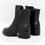 Tavaszi-őszi női csizma 989383 Fekete » MeiShoes.ro