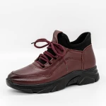 Puha női csizma M3077 Burgundia » MeiShoes.ro