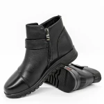 Tavaszi-őszi női csizma ZZ66055 Fekete » MeiShoes.ro