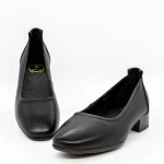 Női balerina cipő 1007-12 Fekete » MeiShoes.ro