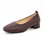 Női balerina cipő 1007-12 Burgundia » MeiShoes.ro