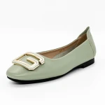 Női balerina cipő 6097 Zöld » MeiShoes.ro