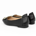 Női balerina cipő 6097 Fekete » MeiShoes.ro