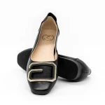 Női balerina cipő 6097 Fekete » MeiShoes.ro