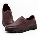 Női alkalmi cipő 6375 Burgundia » MeiShoes.ro