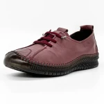 Női alkalmi cipő 2071 Burgundia » MeiShoes.ro