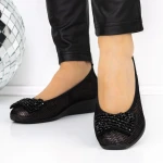 Női balerina cipő 313-26 Arany » MeiShoes.ro