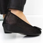 Női balerina cipő 313-26 Arany » MeiShoes.ro